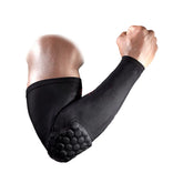 1Pc Arm Sleeve Armband Elbow Support Basketball Arm Sleeve Breathable Football Safety Sport Elbow Pad Brace Protector