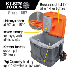 Tradesman Pro Tough Box Cooler, 17-Quart