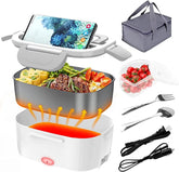 1.5L Portable Heating Box 60W Electric Lunch Box Food Heater Fast Heating Lunch Case