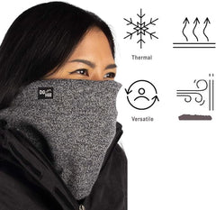 Thick Heat Trapping Thermal Neck Gaiter Set, 2 Pack