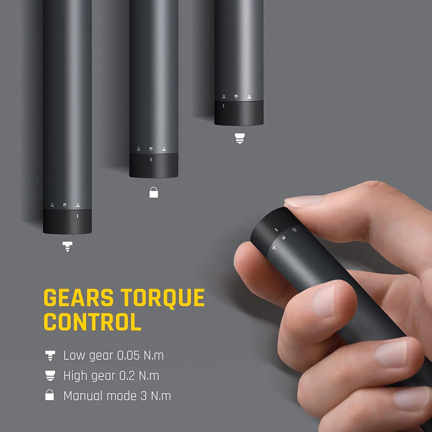 Cordless Precision Screwdriver Set with 24 Magnetic Precision Bits