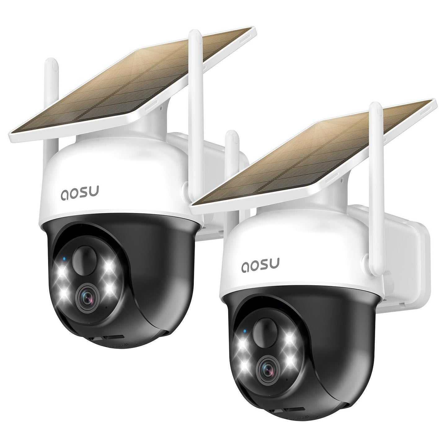 Solar Camera Outdoor Wireless - 100% Wire-Free Outdoor Security Camera Wirele...