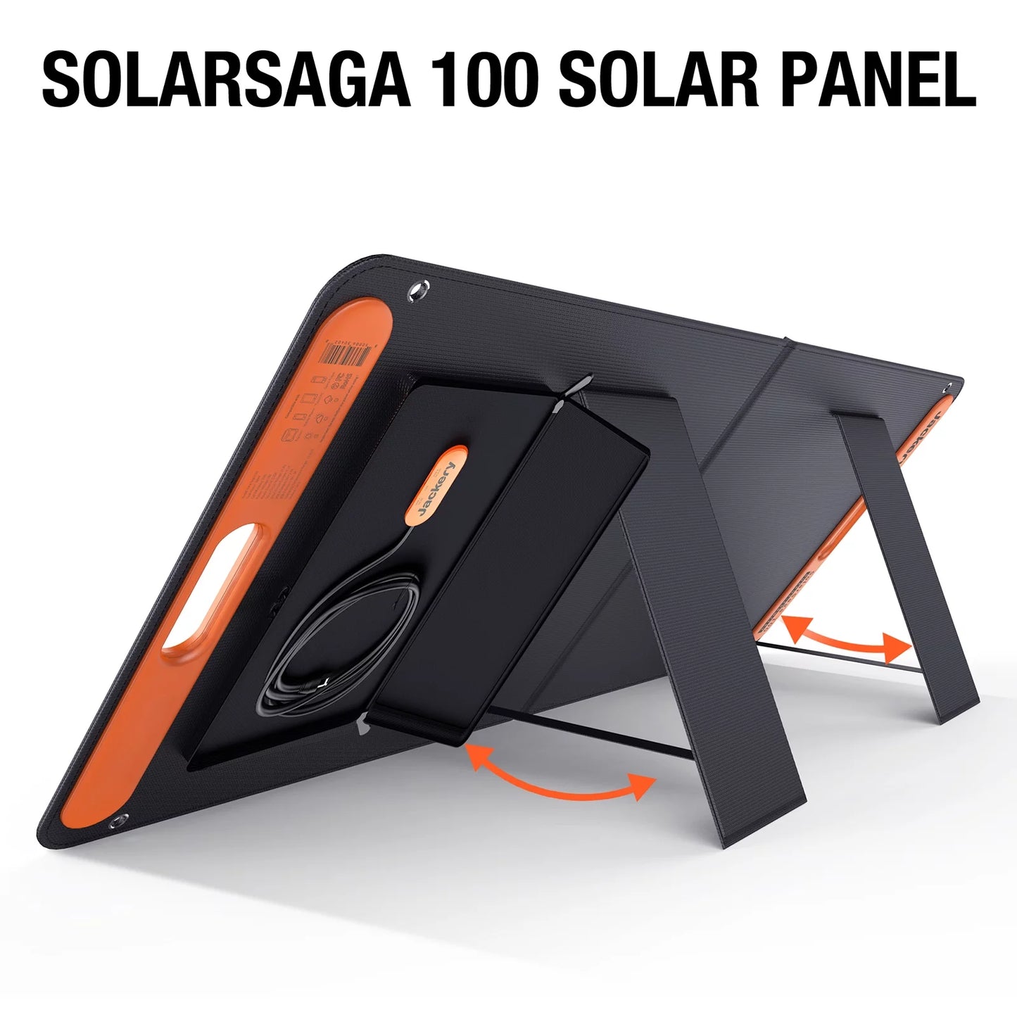 Solar Generator 1000, 1002Wh Capacity, 1*Portable Power Station with 2*100W Solar Panels