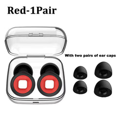 Silicone Sleeping Noise Reducing Earplugs Set Swimming Noise Reducing Earplugs Soundproof Noise Canceling Mute Earplugs