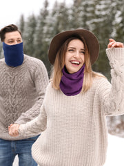 Thick Heat Trapping Thermal Neck Gaiter Set, 2 Pack