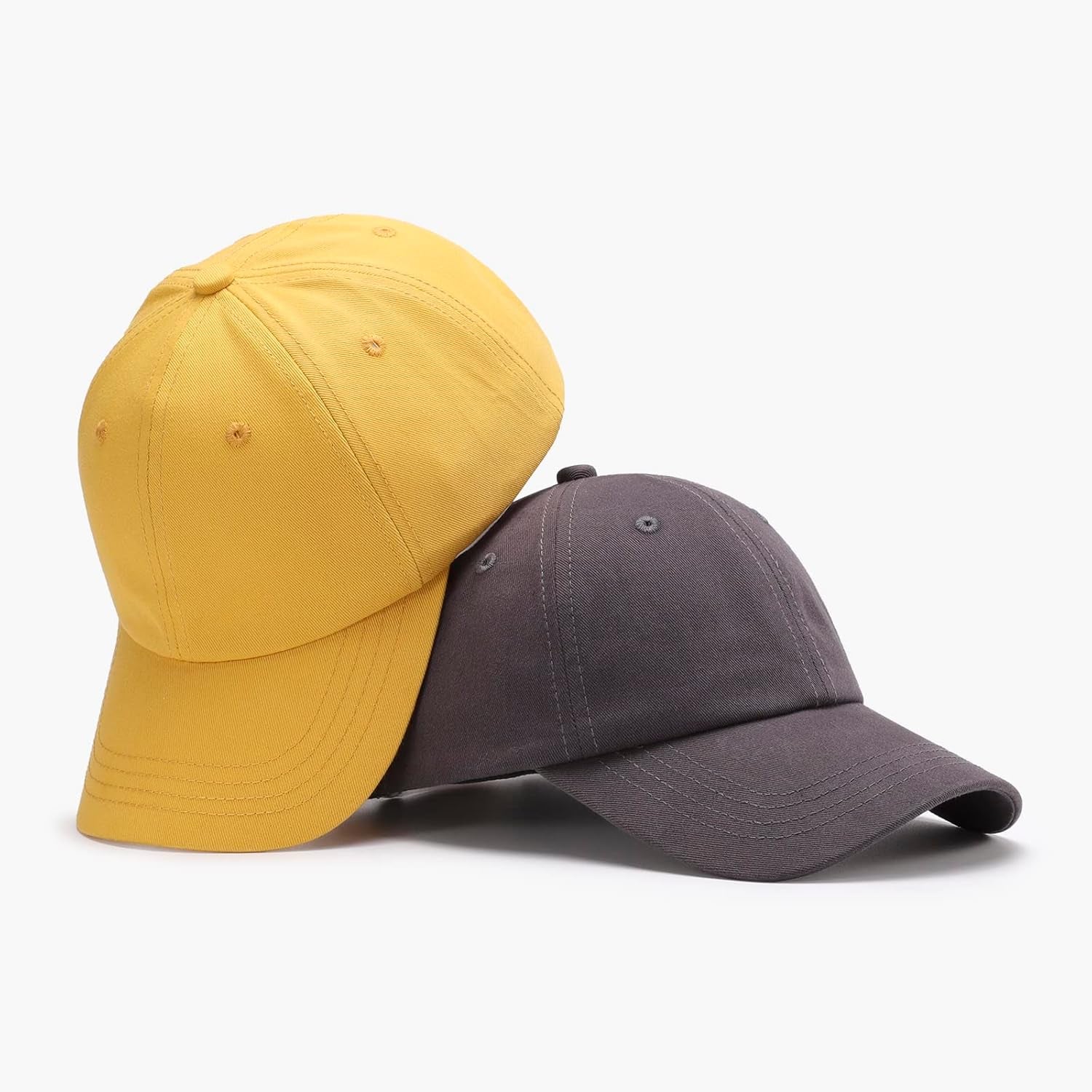 Low Profile Baseball Cap for Men Women - Cotton Dad Hat-Classic Adjustable Unconstructed Plain Hat