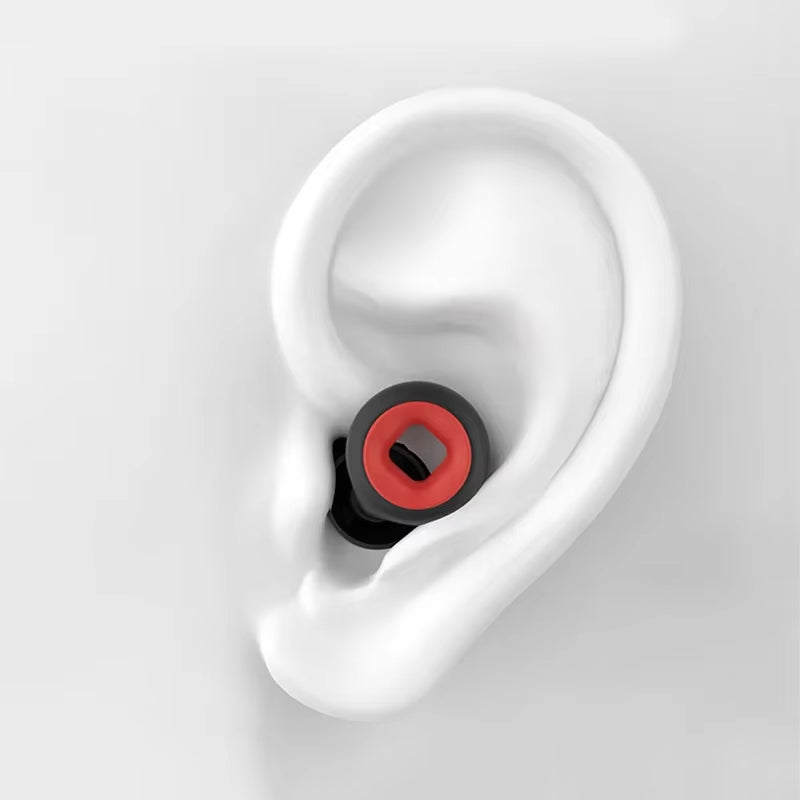 Silicone Sleeping Noise Reducing Earplugs Set Swimming Noise Reducing Earplugs Soundproof Noise Canceling Mute Earplugs