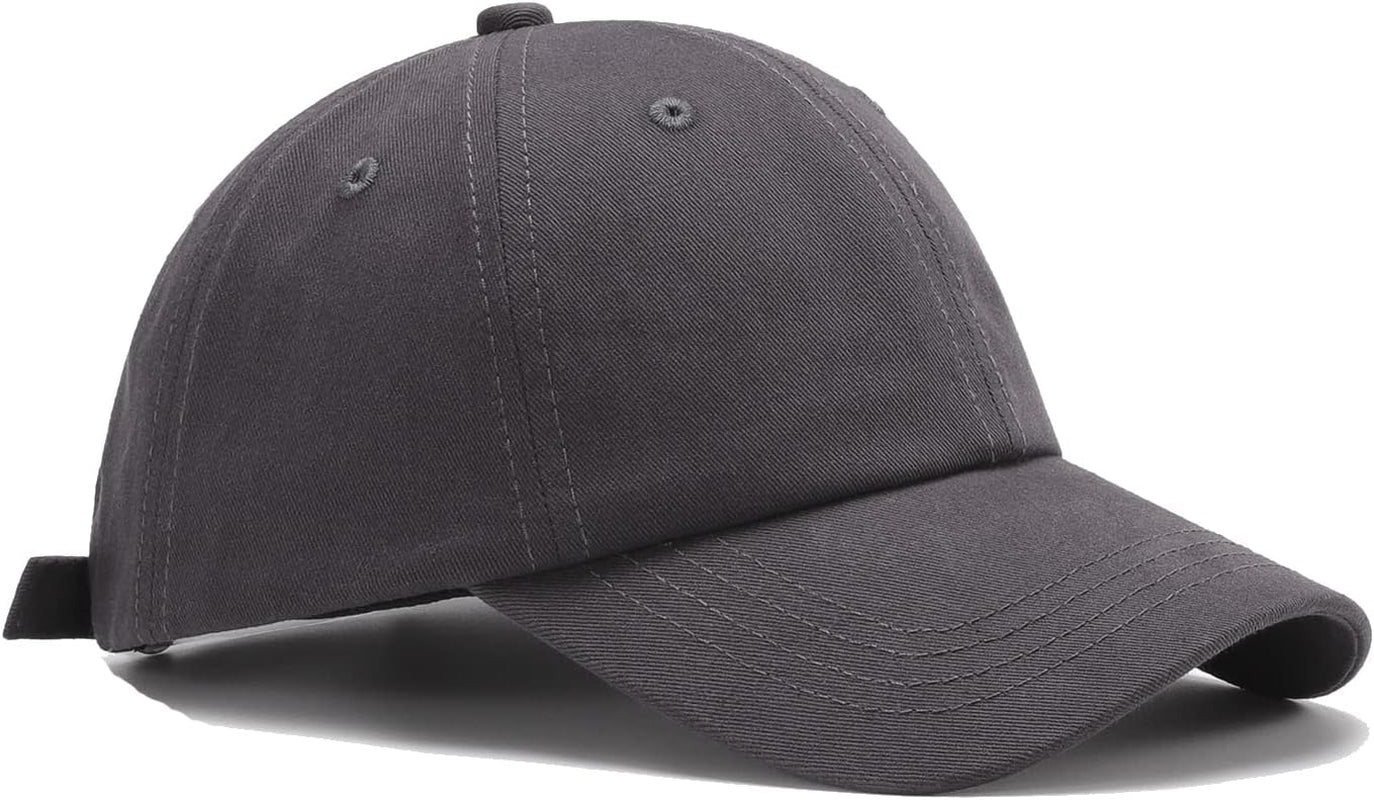 Low Profile Baseball Cap for Men Women - Cotton Dad Hat-Classic Adjustable Unconstructed Plain Hat