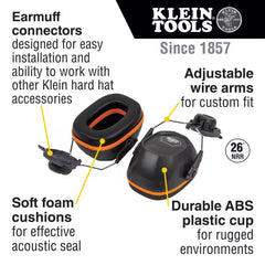 Cap Style Earmuff Kit (2-Piece)