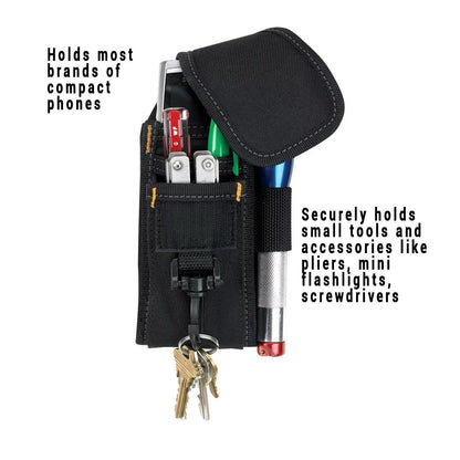 CLC Work Gear 1105 5 Pocket Cell Phone & Tool Holder