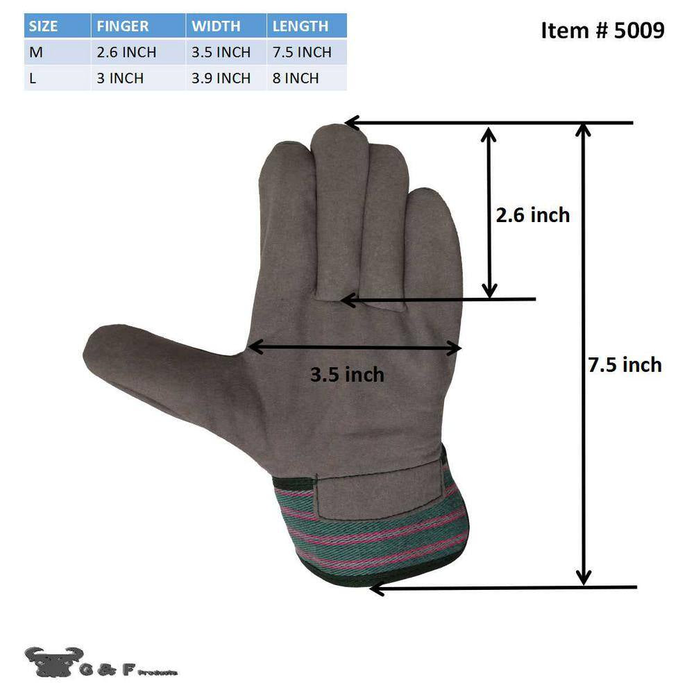 Grey Children Work Gloves