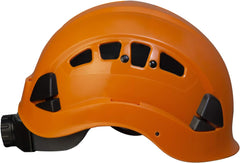 - ABS Work-At-Height and Rescue Hard Hat Slotted Ventilated Helmet W/Adjustable Ratchet 6-Point Suspension ANSI Z89.1-14