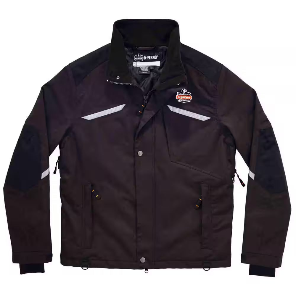N-Ferno 6466 X-Large Black Thermal Jacket