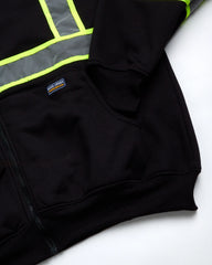 Men'S Hi Vis Hoodie - ANSI/ISEA Class 3 Safety Workwear Reflective (M-2XL)