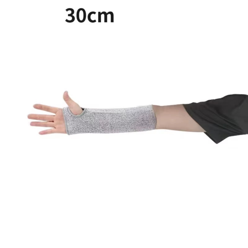 1Pc Level 5 HPPE Cut Resistant Anti-Puncture Work Protection Arm Sleeve Cover Cut-Resistant Arm Sleeve Ed-Shipping