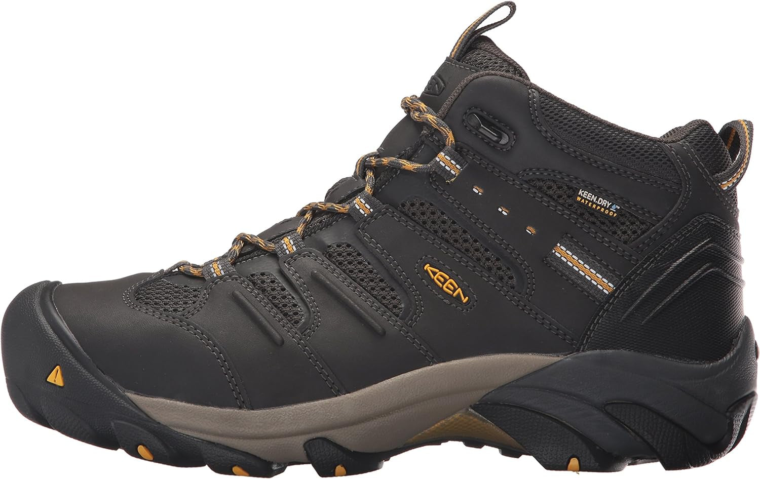 Men'S Lansing Mid Height Steel Toe Waterproof Work Boots