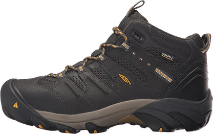 Men'S Lansing Mid Height Steel Toe Waterproof Work Boots