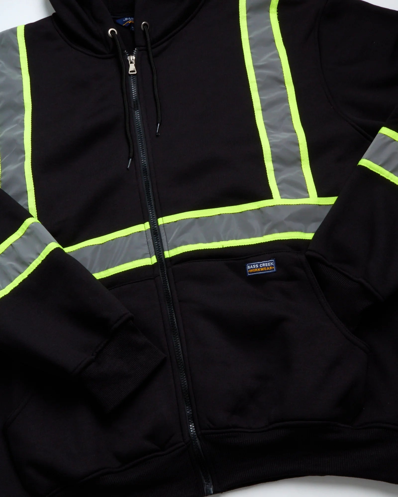 Men'S Hi Vis Hoodie - ANSI/ISEA Class 3 Safety Workwear Reflective (M-2XL)