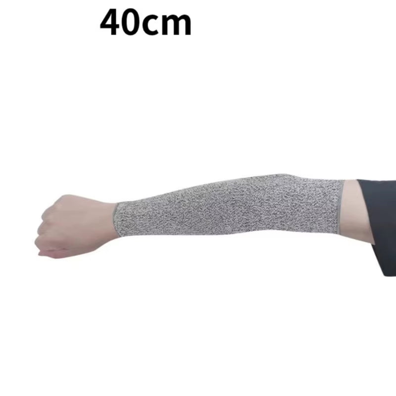 1Pc Level 5 HPPE Cut Resistant Anti-Puncture Work Protection Arm Sleeve Cover Cut-Resistant Arm Sleeve Ed-Shipping