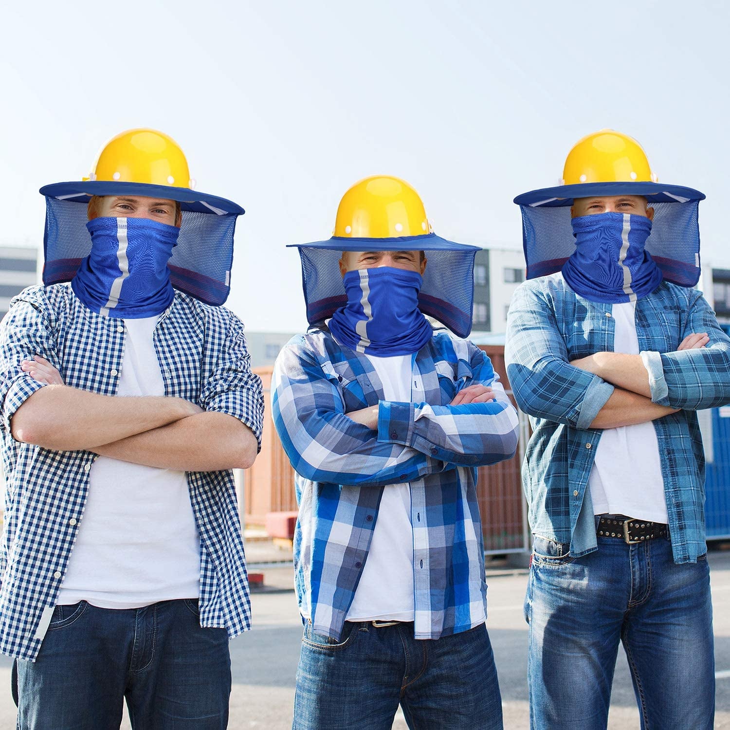 Sombrilla Para Casco De Trabajo Sombra Contra Sol Para Cascos De Construcci�N