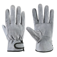 Work Gloves Cowhide Leather Welding Gloves Heat Resistant Security Protection Safety Work Gloves for Welder
