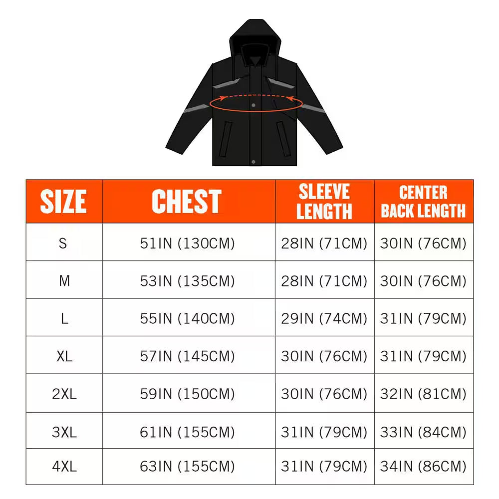 N-Ferno 6466 Small Black Thermal Jacket