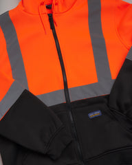 Men'S Hi Vis Hoodie - ANSI/ISEA Class 3 Safety Workwear Reflective (M-2XL)