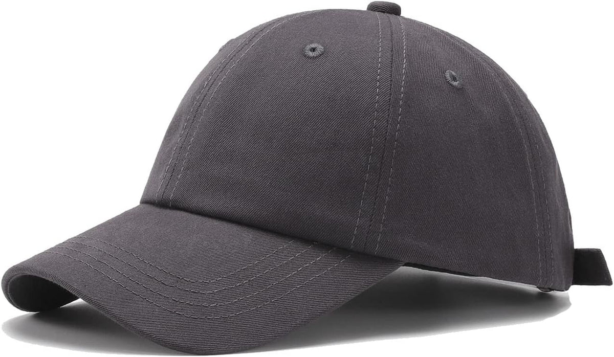 Low Profile Baseball Cap for Men Women - Cotton Dad Hat-Classic Adjustable Unconstructed Plain Hat