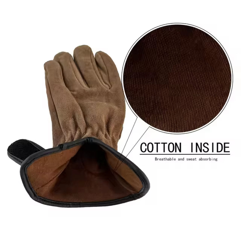 Work Gloves for Men, Work Gloves Men Heavy Duty ,Firm Grip Work Gloves,Puncture Resistant,Guantes De Trabajo Para Hombre