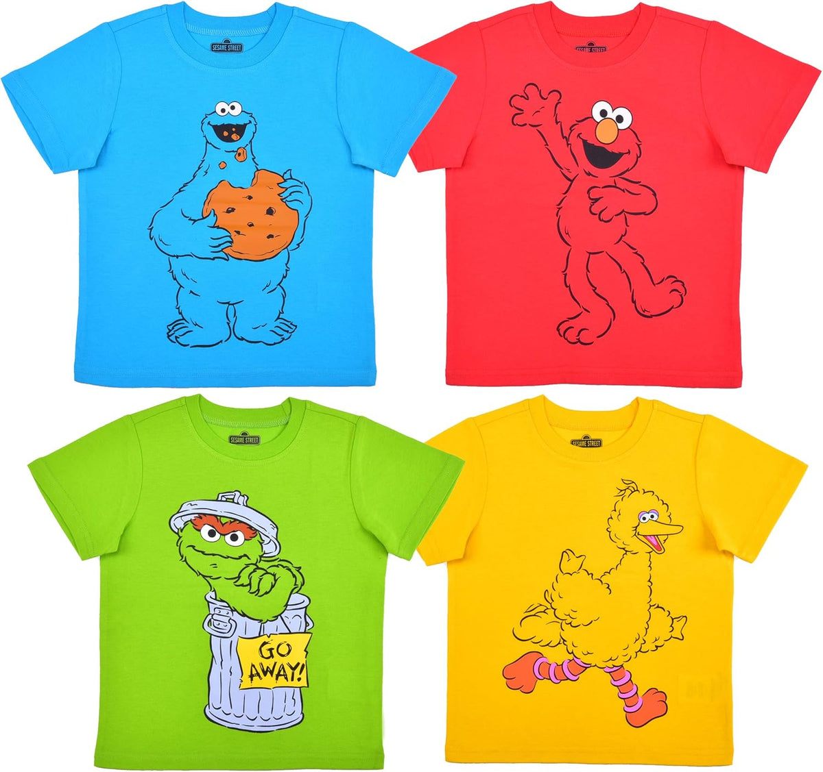 Boys 4 Pack T-Shirts for Infant and Toddler Kids