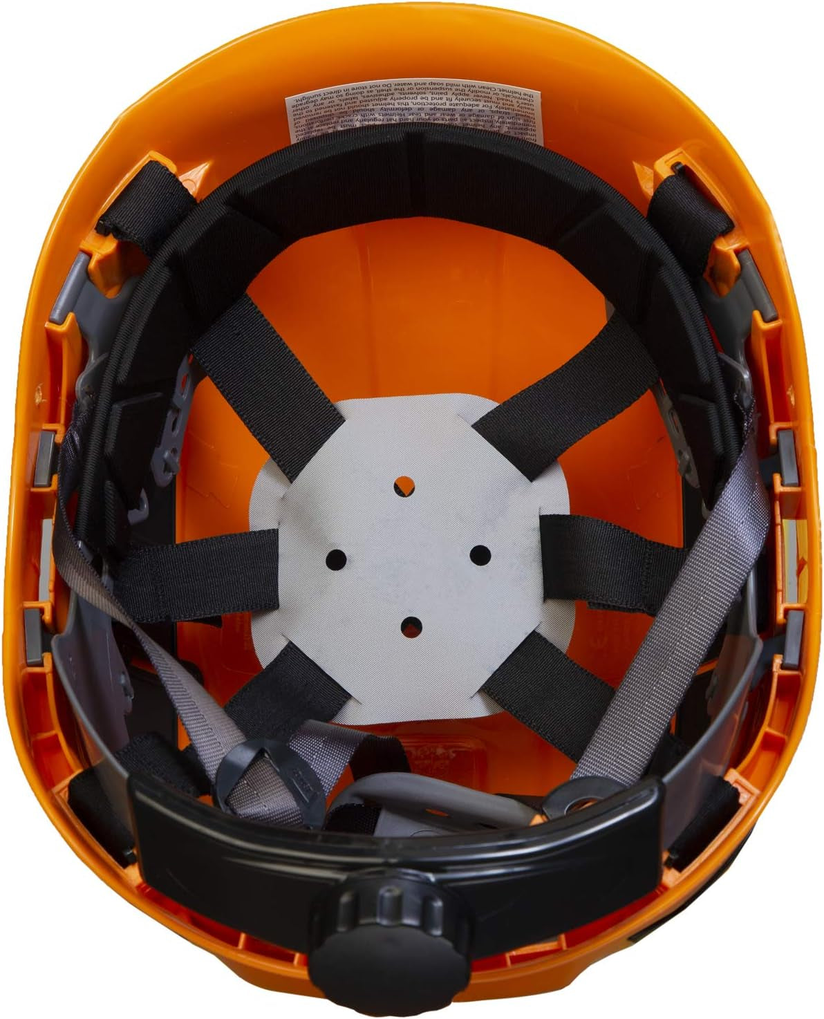 - ABS Work-At-Height and Rescue Hard Hat Slotted Ventilated Helmet W/Adjustable Ratchet 6-Point Suspension ANSI Z89.1-14