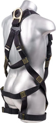 FR Safety Harness QCB Chest & Legs Dorsal 3D-Ring Para-Aramid/Aramid Webbing Harness