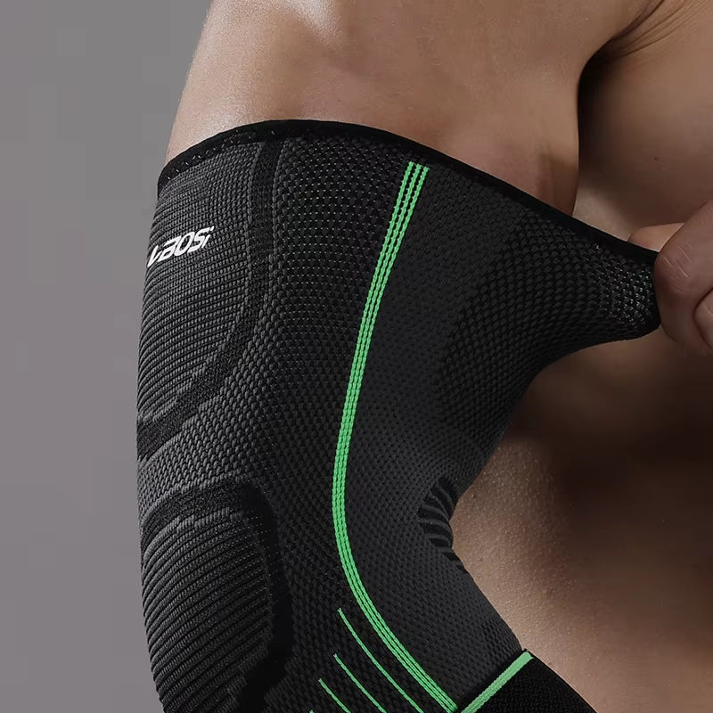 1 Piece Breathable Elastic Elbow Support Arm Sleeve for Basketball Badminton