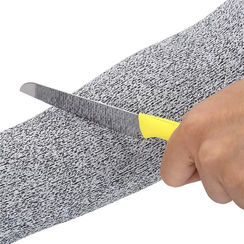 1Pc Level 5 HPPE Cut Resistant Anti-Puncture Work Protection Arm Sleeve Cover Cut-Resistant Arm Sleeve Ed-Shipping