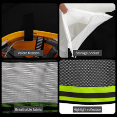 Hard Hat Sun Shade, Full Brim Neck Shield, 2Packs, Hard Hat Not Included