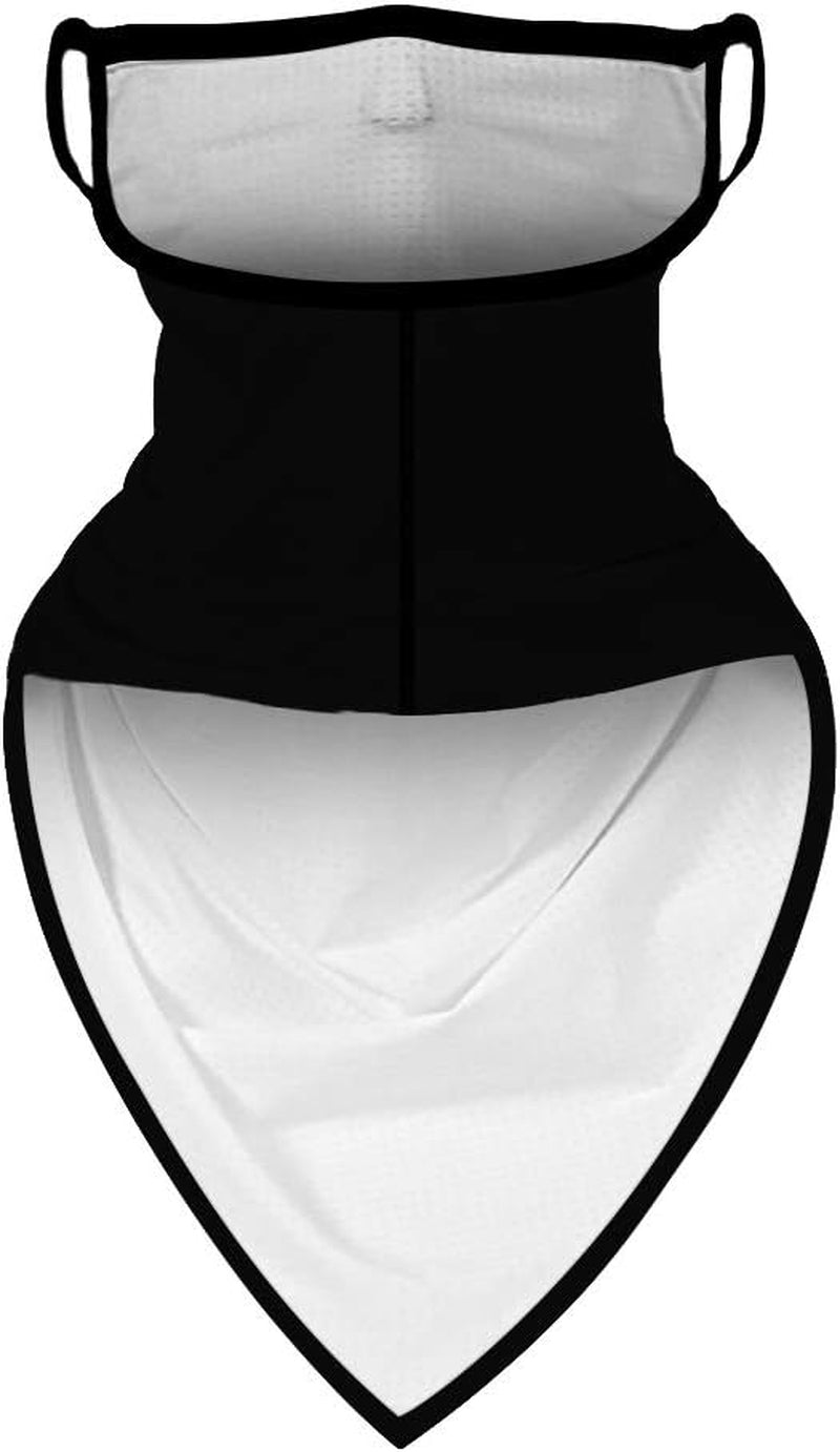 Neck Gaiter Face Mask Covering Bandanas for Men Women Summer UV Face Scarf Mask Cover Facemask Balaclava Headbands