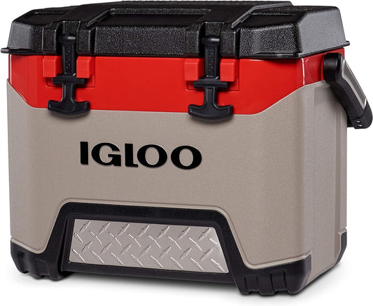 Heavy-Duty 25 Qt BMX Ice Chest Cooler with Cool Riser Technology