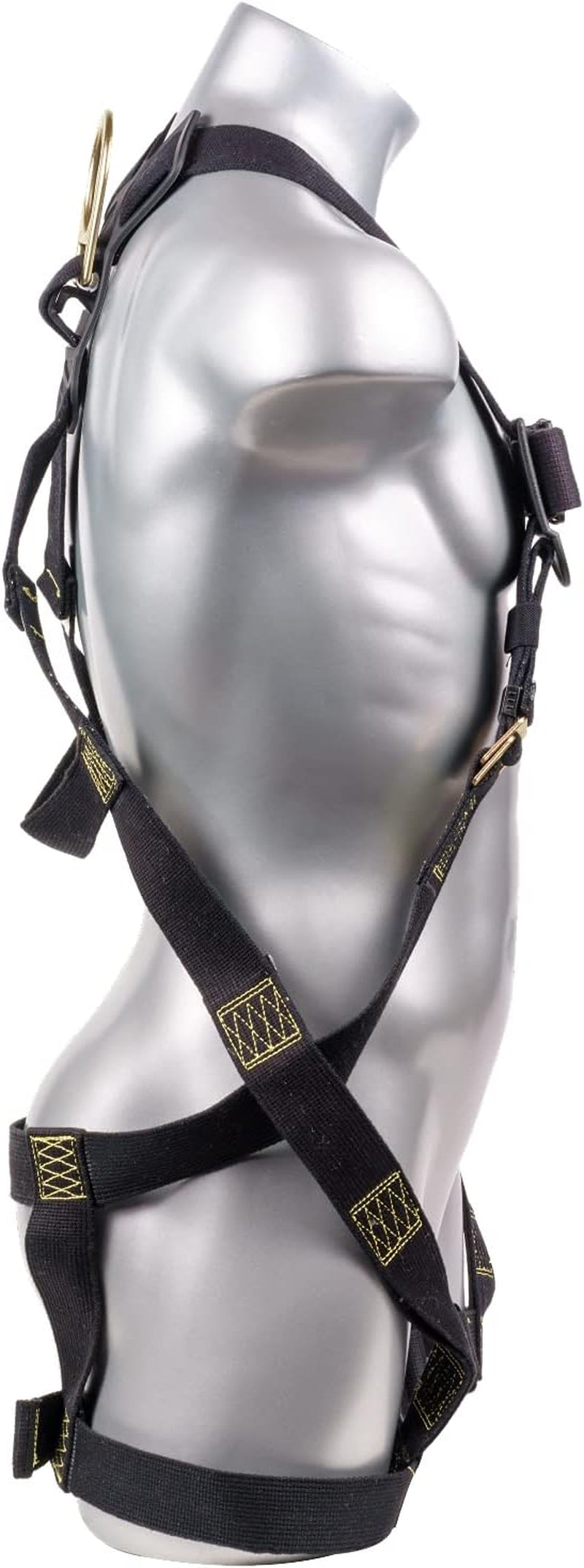 FR Safety Harness QCB Chest & Legs Dorsal 3D-Ring Para-Aramid/Aramid Webbing Harness