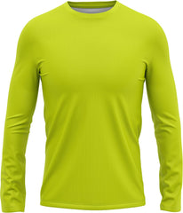 High Visibility Shirts for Men 100% Polyester UPF40+ Long Sleeve Safety Construction Work Shirts