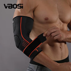 1 Piece Breathable Elastic Elbow Support Arm Sleeve for Basketball Badminton