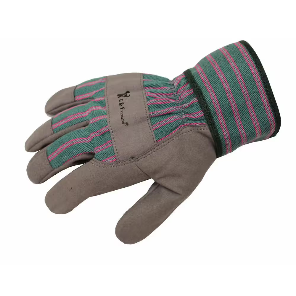 Grey Children Work Gloves