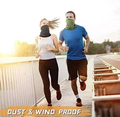 Pasamontañas Para El Calor Verano Sol Protección Solar a Prueba De Viento 4 Pcsy