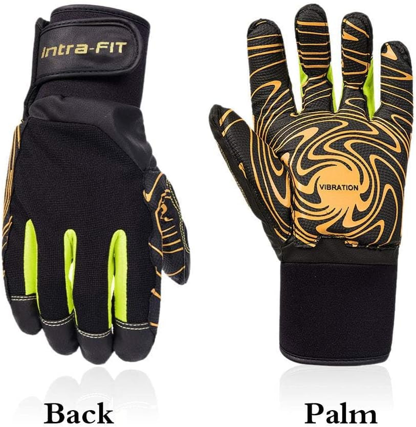 Professional anti Vibration Glove, EN ISO 10819:2013/ A1: 2019 & EN388 Certified, Heavy Duty Jack Hammer Gloves