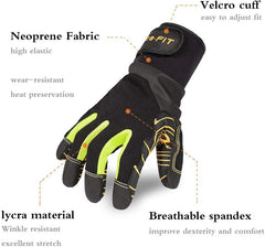 Professional anti Vibration Glove, EN ISO 10819:2013/ A1: 2019 & EN388 Certified, Heavy Duty Jack Hammer Gloves