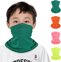 Kids Neck Gaiters Face Cover Balaclava Bandanas Face Covering for Children Summer Neck Gaiter