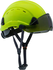 Hard Hats Construction OSHA ANSI Z89.1 Approved Safety Helmet Vented Hard Hat with Visor Adjustable 6 Pt Suspension Safety Hardhats Construction Work