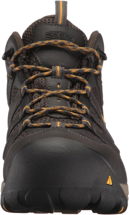 Men'S Lansing Mid Height Steel Toe Waterproof Work Boots