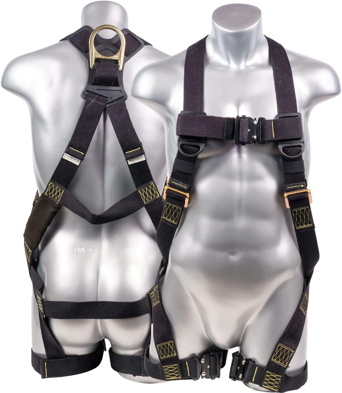 FR Safety Harness QCB Chest & Legs Dorsal 3D-Ring Para-Aramid/Aramid Webbing Harness