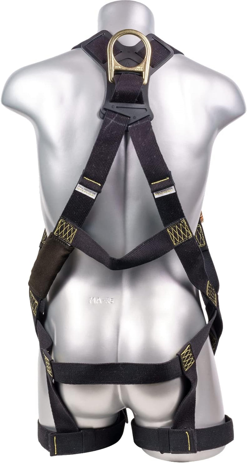 FR Safety Harness QCB Chest & Legs Dorsal 3D-Ring Para-Aramid/Aramid Webbing Harness