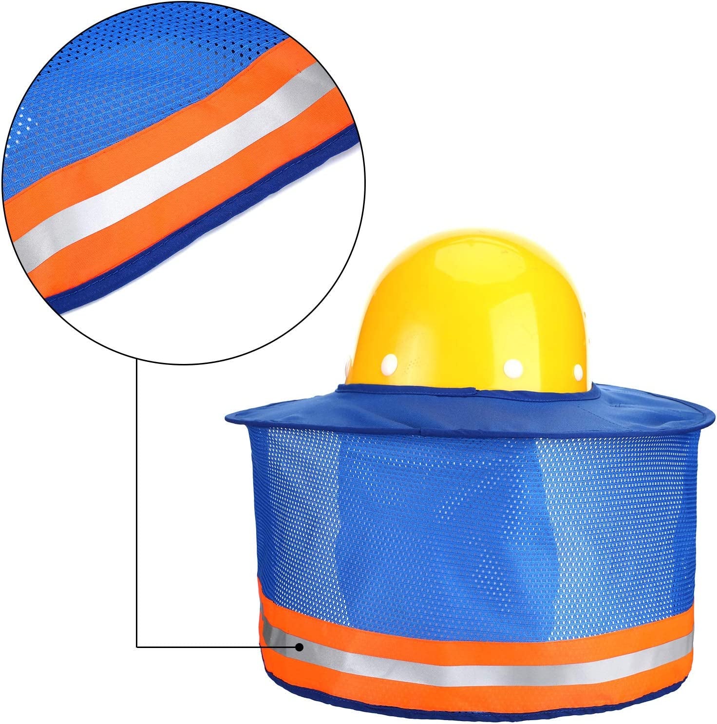 Sombrilla Para Casco De Trabajo Sombra Contra Sol Para Cascos De Construcci�N